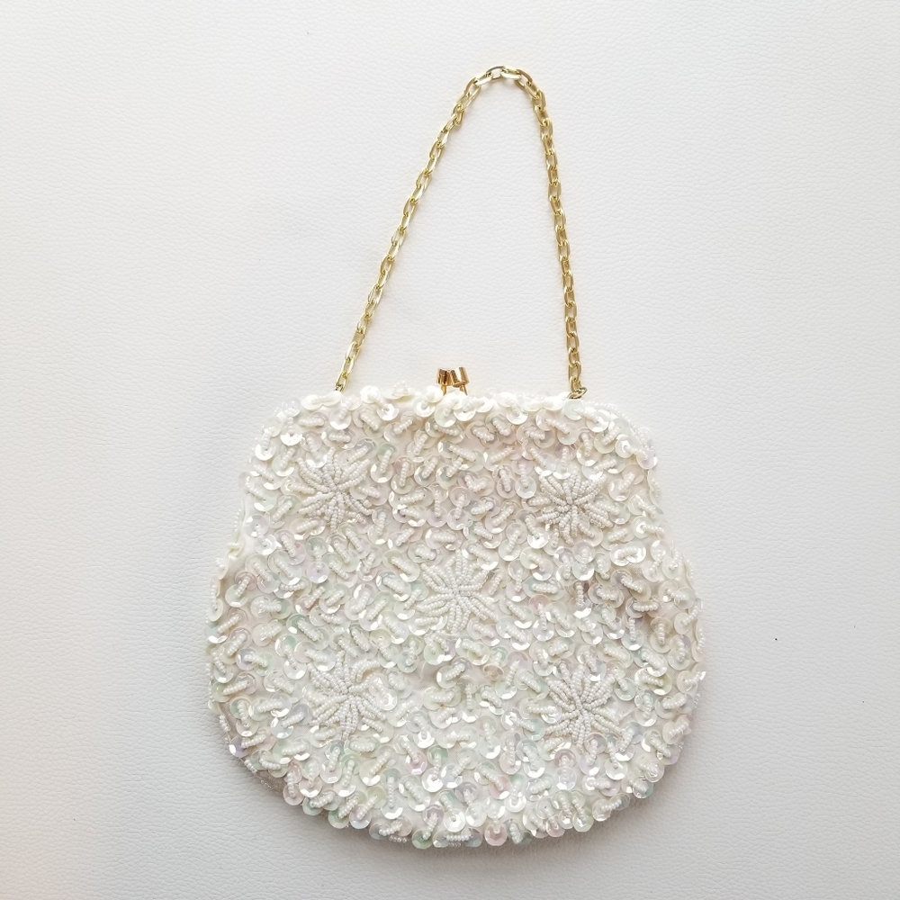 Vintage Mister Ernest Simon beaded handbag